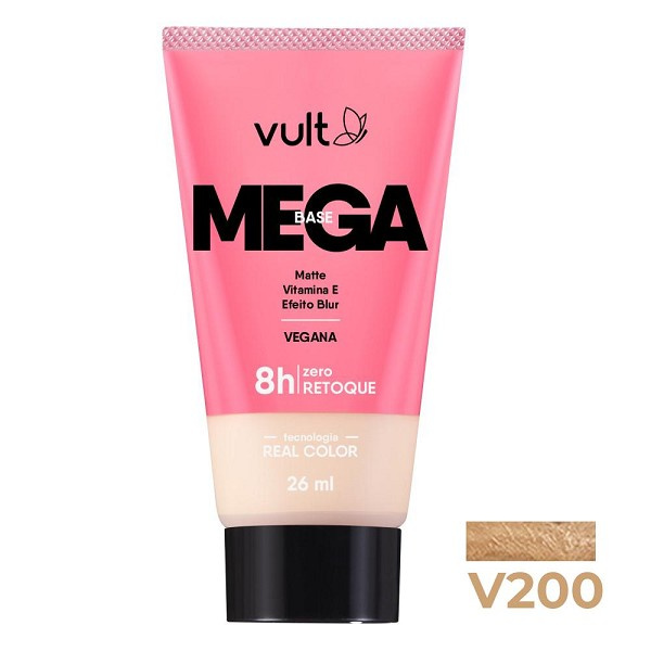 Vult Base Mega Liquida Matte Cor V200 